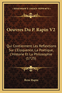 Oeuvres Du P. Rapin V2