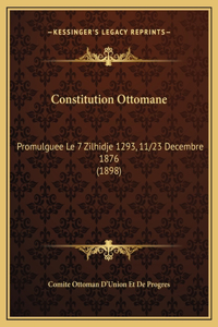 Constitution Ottomane