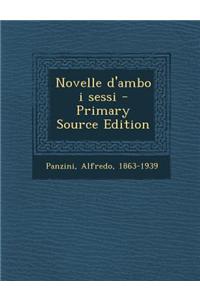 Novelle D'Ambo I Sessi