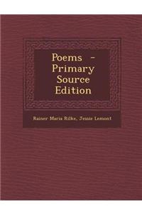 Poems - Primary Source Edition