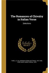 The Romances of Chivalry in Italian Verse