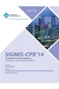 Sigmis CPR 14 2014 Computers and People Research Conference