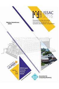 ISSAC 16 International Symposium on Symbolic and Algebraic Computation