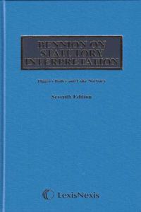 BENNION ON STATUTORY INTERPRETATION 7TH