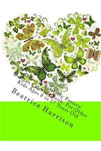 Delicate Butterfly Pattern Designs Coloring Book