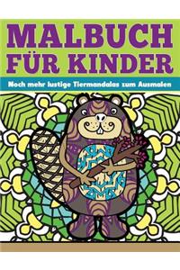 Malbuch fuer Kinder Noch mehr lustige Tiermandalas zum Ausmalen