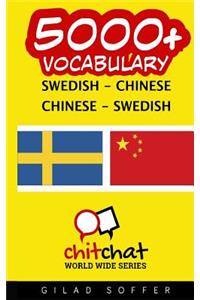 5000+ Swedish - Chinese Chinese - Swedish Vocabulary