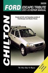 Chilton Total Car Care Ford Escape/Tribute/Mariner 2001-2012 Repair Manual