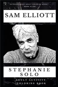 Sam Elliott Adult Activity Coloring Book