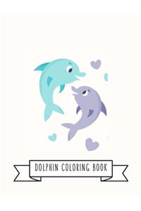 Dolphin Coloring Book