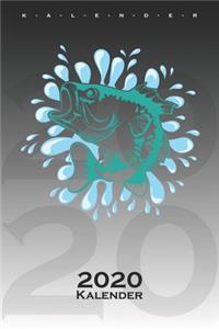 Angeln Barsch Kalender 2020