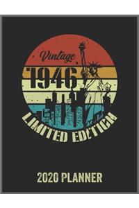 Vintage 1946 Limited Edition 2020 Planner