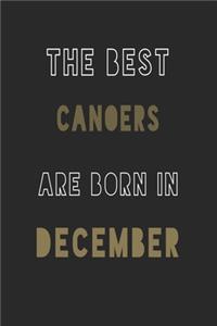 The Best canoers are Born in December journal