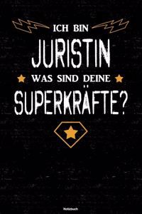 Ich bin Juristin was sind deine Superkräfte? Notizbuch