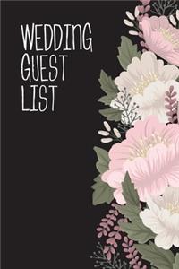 Wedding Guest List