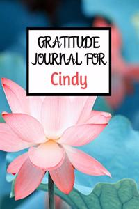 Gratitude Journal For Cindy