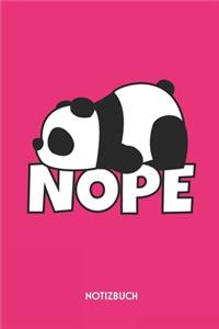Nope Notizbuch