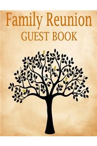Family Reunion Guest Book