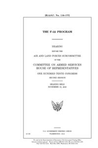 The F-22 program