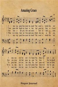 Amazing Grace Hymn Prayer Journal