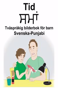 Svenska-Punjabi Tid Tvåspråkig bilderbok för barn