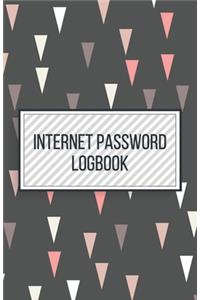 Internet Password Logbook-Small Size Alphabetical Password Notebook Organizer-5.5