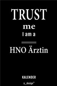 Kalender für HNO Ärzte / HNO Arzt / HNO Ärztin