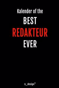 Kalender für Redakteure / Redakteur / Redakteurin