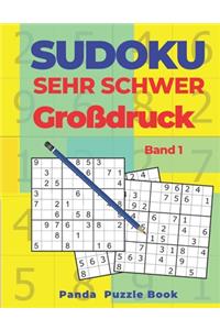 Sudoku Sehr Schwer Großdruck - Band 1