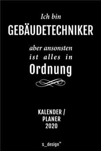Kalender 2020 für Gebäudetechniker