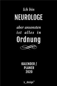 Kalender 2020 für Neurologen / Neurologe / Neurologin