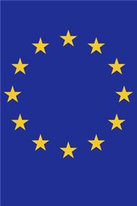 Notebook With European Flag