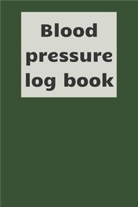 Blood Pressure Log Book