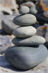 Zen with a Stack of Balanced Stones Journal