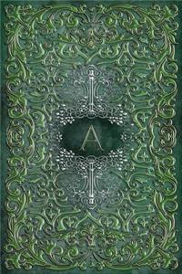 Monogram a Any Day Planner Notebook