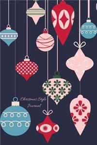 Christmas Style Journal