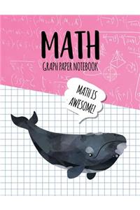 Math Graph Paper Notebook