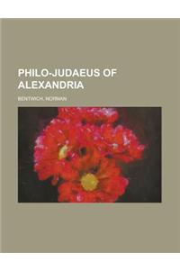 Philo-judaeus of Alexandria