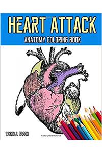 Heart Attack Anatomy Coloring Book