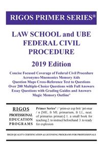 Primer Series Law School and UBE Federal Civil Procedure Primer