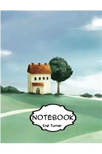 Notebook Journal : House: Pocket Notebook Journal Diary, 120 pages, 8.5 x 11 (Dot-Grid,Graph,Lined,Blank Notebook Journal)