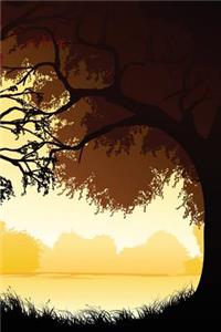 Sunlit Pond Any Day Planner Notebook
