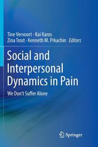 Social and Interpersonal Dynamics in Pain