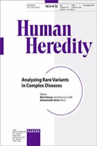 Analyzing Rare Variants in Complex Diseases