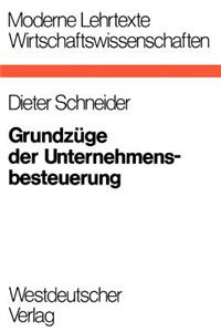 Grundz GE Der Unternehmensbesteuerung