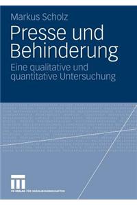 Presse und Behinderung
