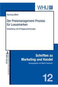 Der Preismanagement-Prozess Fuer Luxusmarken