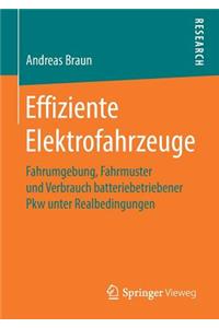 Effiziente Elektrofahrzeuge