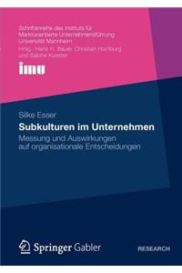 Subkulturen im Unternehmen