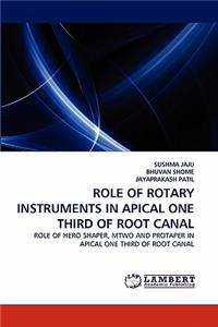 Role of Rotary Instruments in Apical One Third of Root Canal